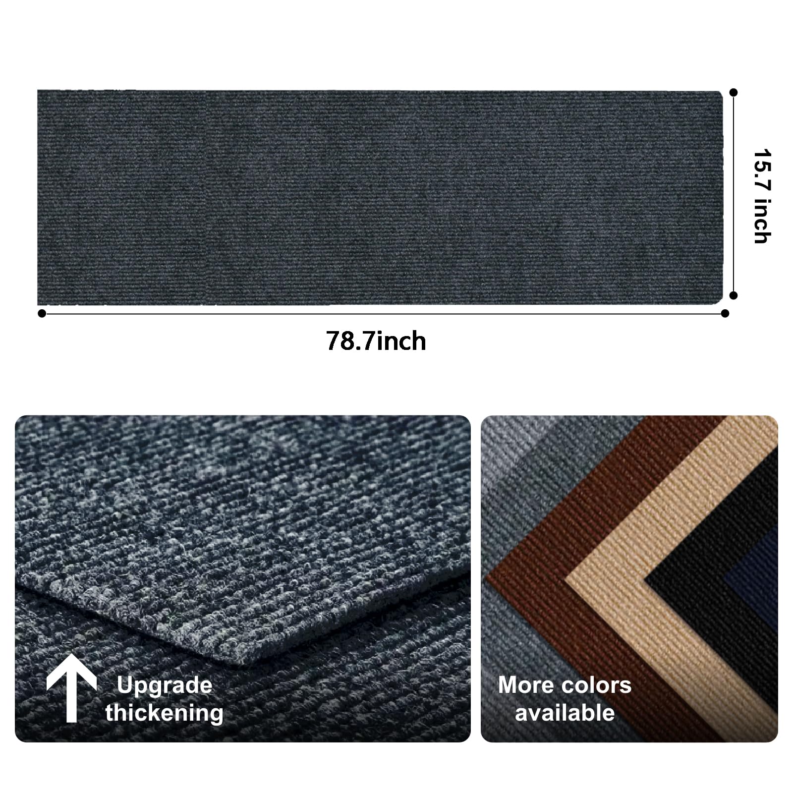 Tapis Auto-Adhésif à Gratter pour Chat, Planche Murale Anti-Rayures pour Canapé, Protection de Canapé, Aiguiser les Pattes, Réglable, DIY