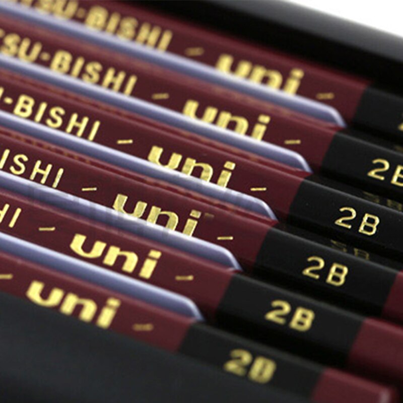 2 Pcs/Lot Mitsubishi Uni HI-UNI Series Pencil with 22 Options student writing pencil Pencils