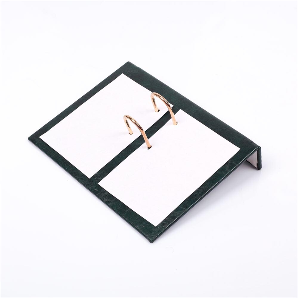 Support de calendrier en cuir pour ensembles de bureau (organisateur de bureau accessoires de bureau accessoires de bureau fournitures de bureau organisateur de bureau): Green
