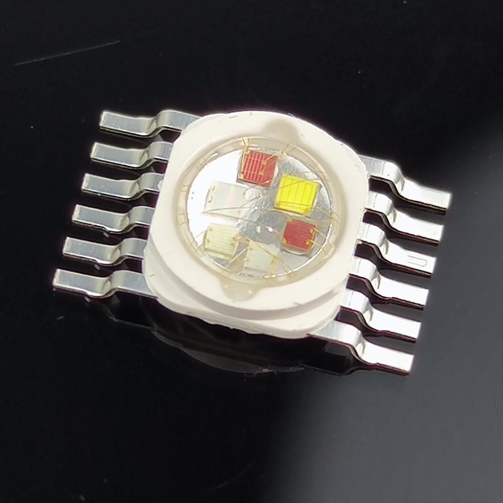 10 Stuks/18W Rgbwa Uv 6-In-1 Led Chip Par Verlichting Led Lamp Kralen 18W 6 Kleur Led Lichtbron: RGBWA UV