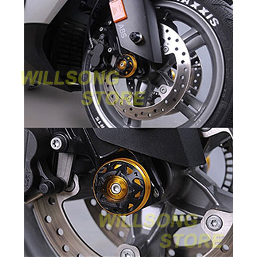 Voor/Achter Wiel Protector As Vork Crash Slider Voor Yamaha Mt/Fz 07 XSR700 Tracer700 MT07 Moto Kooi -17 Falling Bescherming