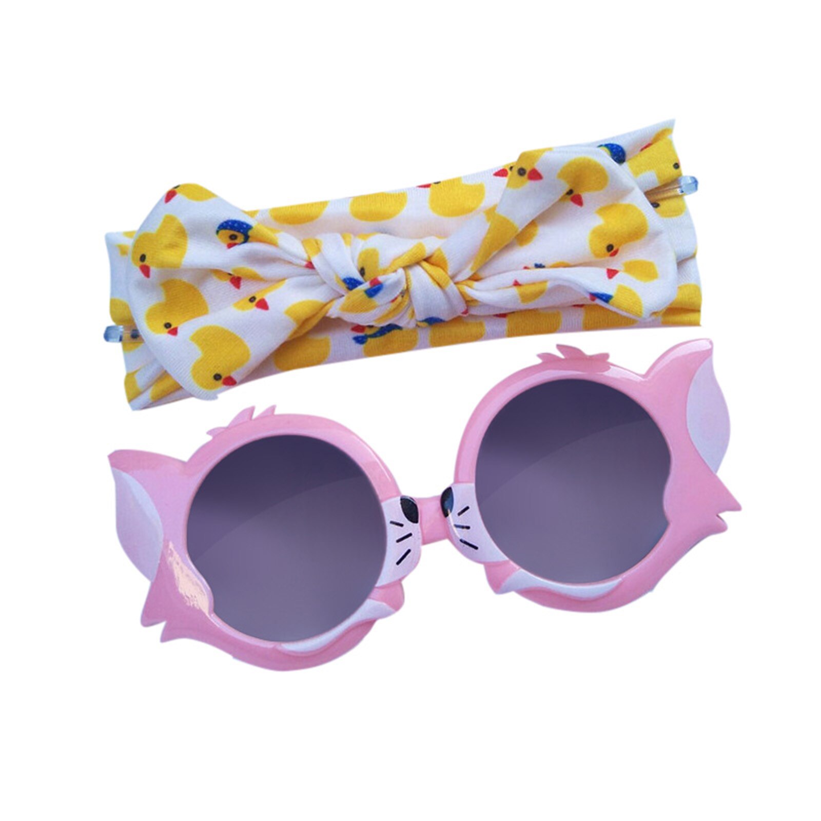 Kinderen Zonnebril Baby 'S Beach Zonnebril Cartoon Leuke Kat Ultraviolet-Proof Gemak Bril Lenzenvloeistof Kids Accessoires