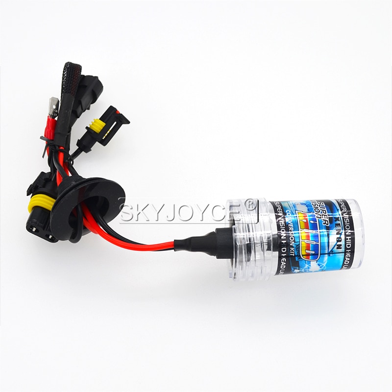SKYJOYCE 12 V 55 W xénon H7R HID Kit AC mince Canbus rond caché Ballast Base en métal H7R HID Auto voiture phare kit 4300 k 5000 k 6000 k