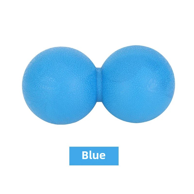 Pelota de masaje TPE para Fitness, equipo de entrenamiento para relajar la salud muscular, pelota de goma para maní, pelota de masaje, pelota de membrana para tendón para Yoga: Oro