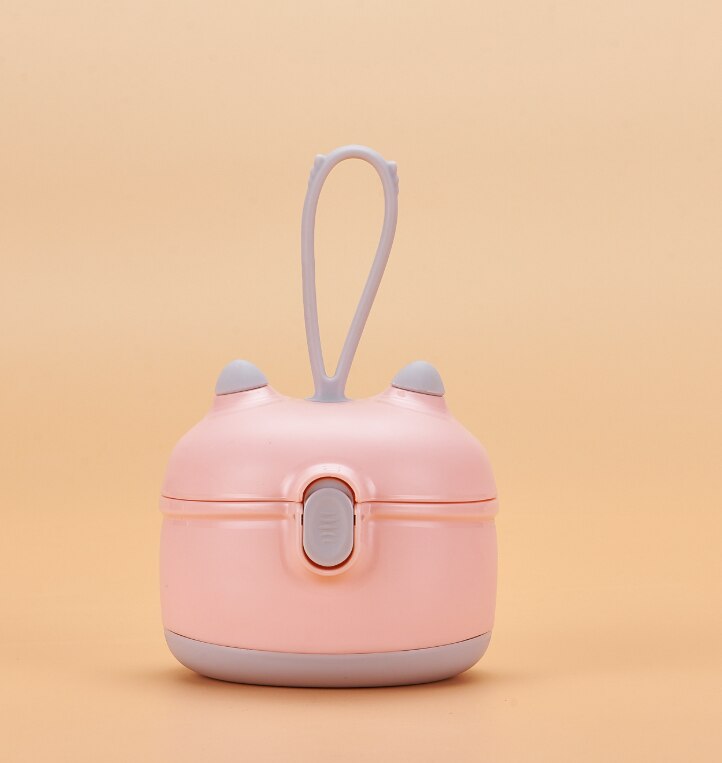 Baby Formule Melk Opslag Zuigelingen Draagbare Melkpoeder Formule Dispenser Voedsel Container Opslag Voeden Box For Kids Voedsel Pp Doos: Pink-small