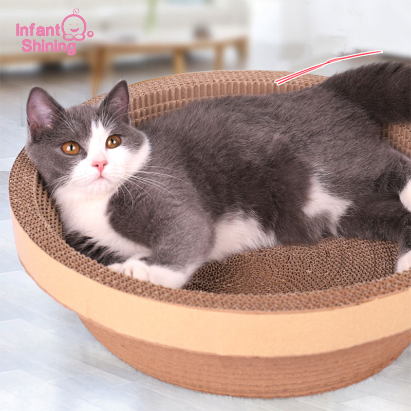 Cordial Shining Cat Scratches Bowls Cats House Kitten Scratcher Cat Furniture Cats Scratching Posts Furniture Supplies