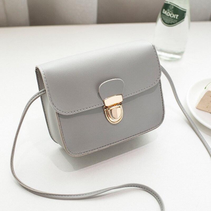 Mode Kleine Crossbody Tassen Voor Vrouwen Mini Pu Lederen Schouder Tas Bolsas Dames Telefoon Portemonnee Messenger Bag
