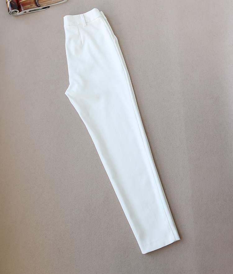 Höstens formella byxor kostym kontor dam uniformsdesigner för vit kavaj kvinnor kostymer företag långa femme arbetskläder plus storlek