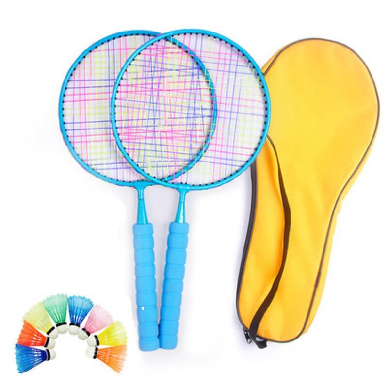 1Set Kunststoff Kinder Tennis Badminton Spielzeug Outdoor Indoor Sport Freizeit Spielzeug Schläger Eltern Kind Interaktive Spielzeug Kinder: 006