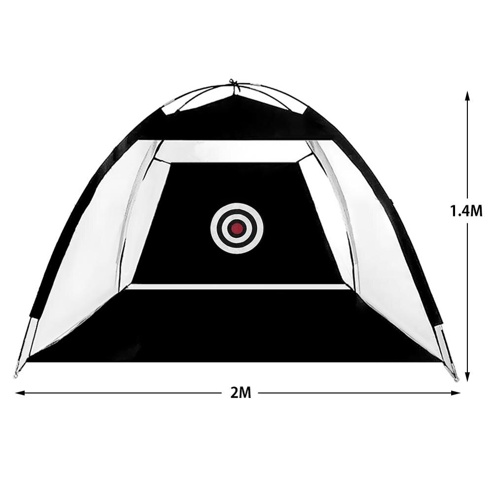 Golf slagnetten trainingshulpmiddelen oefennet golfnetten voor achtertuin driving range chippen met doel draagtas binnen buiten
