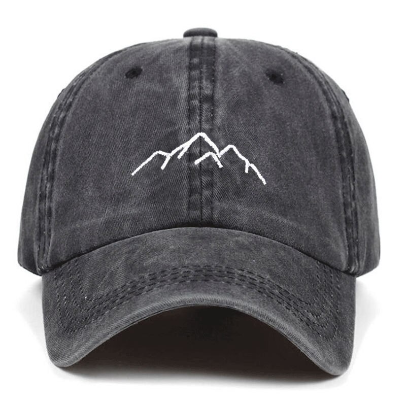 neue Berg palette stickerei Mens Frauen Baseball Caps Einstellbare Hysterese Kappen papa Hüte Knochen Garros: dark grey