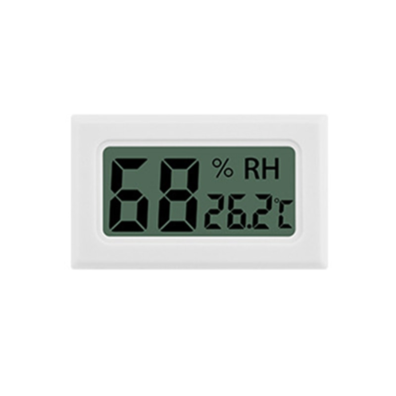 Auto 'S Goederen Mini Hygrometer Thermometer Digitale Lcd Temperatuur-vochtigheidsmeter