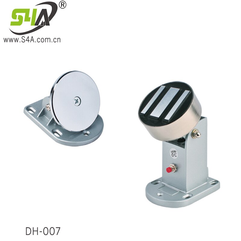 Vægmonteret magnetisk dørstopper brandudstyr elektromagnetisk dørholder 24v: Dh -007