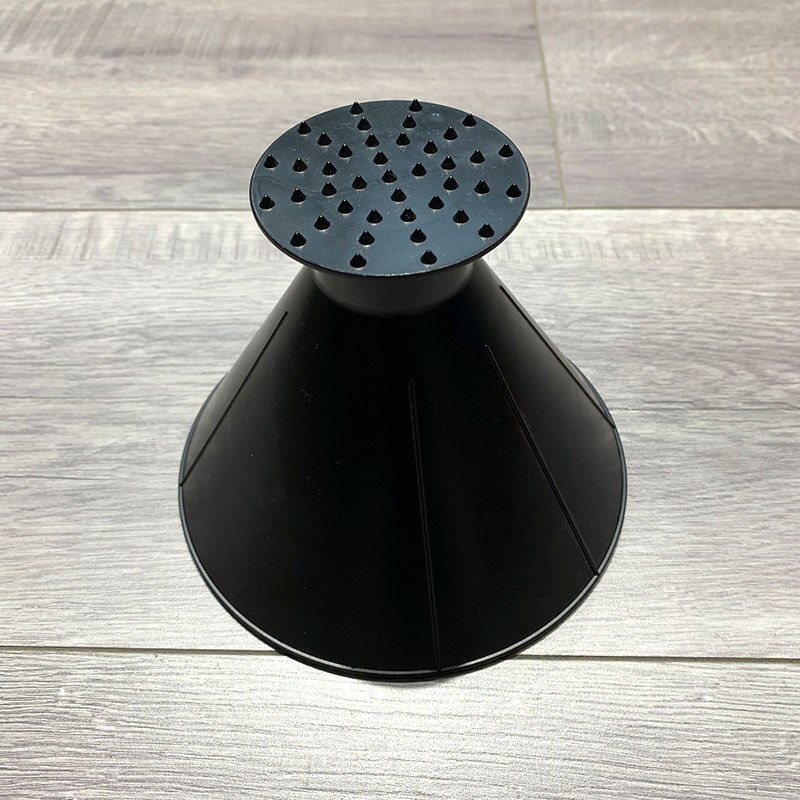 Car Magic Window Windshield Ice Scraper Oil Funnel Snow Remover Shovel Window Scrapers Cone Deicing Snow Remover: Black