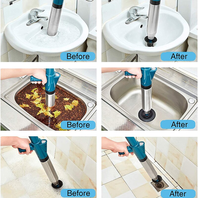 Krachtige Toilet Plunger Afvoer Unblocker Hoge Dru... – Vicedeal