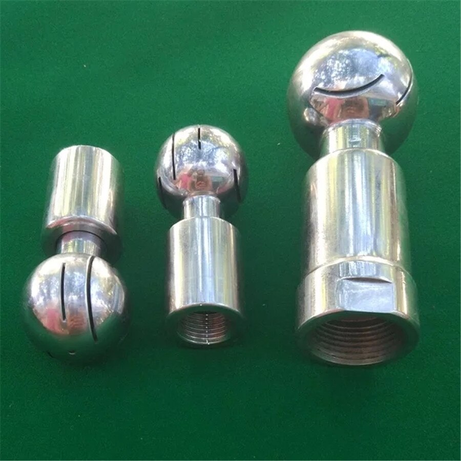 360 degree rotating ball tank washing nozzle,tank cleaning nozzle,stainless steel IBC tank washing spray nozzle