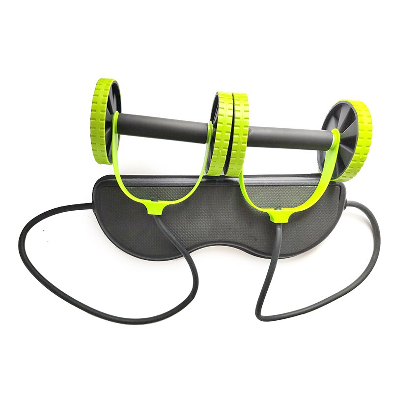 Rouleau à roulettes AB élastique résistance à l'abdomen | Outil de traction, rouleau AB pour entraînement musculaire Abdominal: Default Title