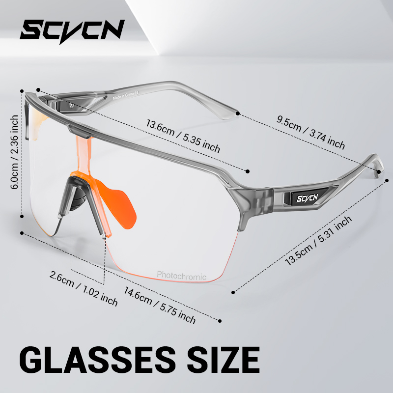 Scvcn-gafas de sol fotocromáticas para mujer, lentes de sol de lujo a la para conducir, pescar, ciclismo, Golf, bicicleta de montaña