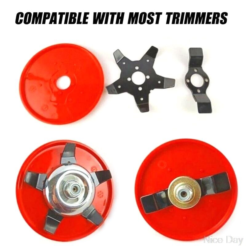 Dual-use Weeder Plate Lawn Mower Trimmer Head Brushcutter Grass Cutting Machine