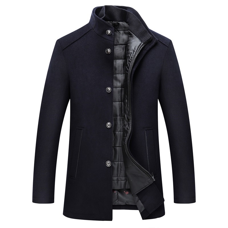 Jaqueta montanhismo masculina de inverno, casaco de lã fino com ajuste grosso e quente com colete ajustável, jaqueta masculina de lã, roupas de marca sa857