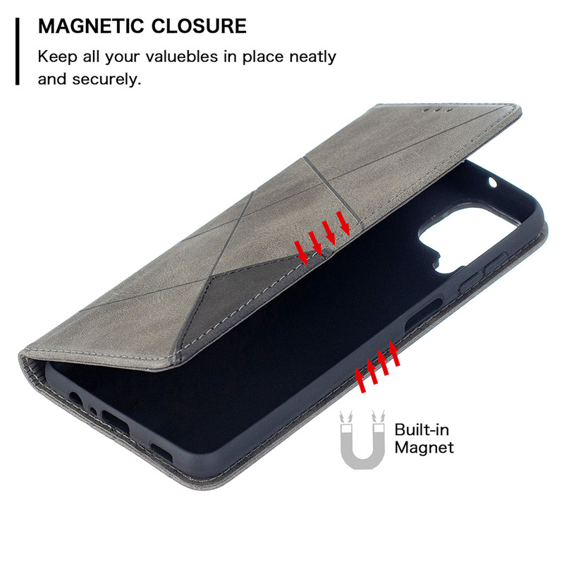 Coque à rabat en cuir avec porte-monnaie, étui pour Samsung Galaxy M12 M12 M127 SM-M127F