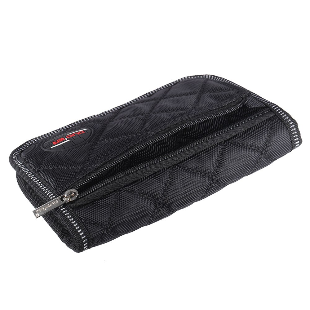 dauerhaft Posaune Euphonium Trompete Mundstück Tasche Tasche mit 4 Weiche Fächer Schwarz
