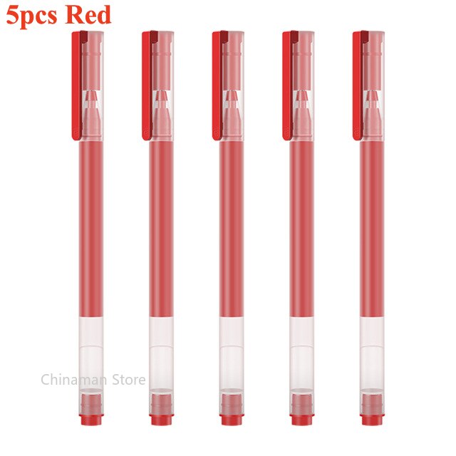 Neue Xiaomi PEN Mijia Super Langlebig Zeichen Stift 0,5mm MI Stift Für Büro Unterzeichnung Stifte Glatte Schweiz Refill mikuni Für Schule Stift: Silber