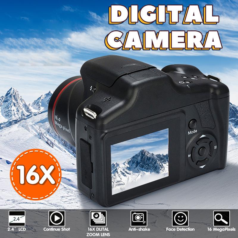 Draagbare Digitale Camera Camcorder 720P 16X Zoom Dv Flash Lamp Recorder Bruiloft Record Digitale Camera Om Video &#39;S Opnemen