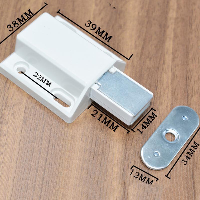 Onzichtbaarheid Push To Open Magnetische Deur Lade Kast Vangst Touch Latch Kast Push To Open Kast Vangst