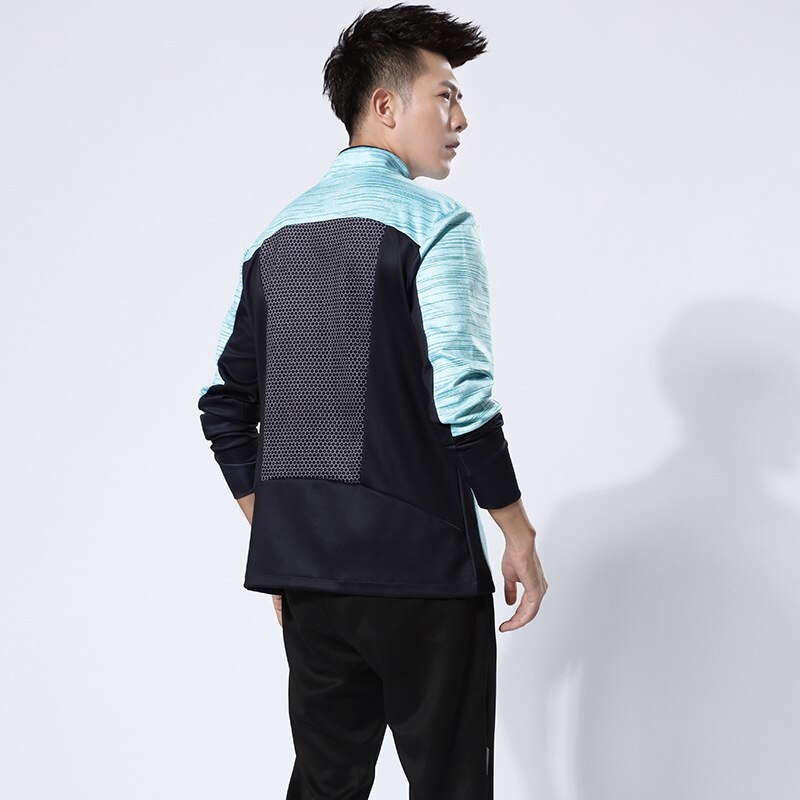 Novos ternos de badminton de manga comprida para homem e mulher ternos de tênis de vôlei ternos esportivos jaqueta de jogo personalização