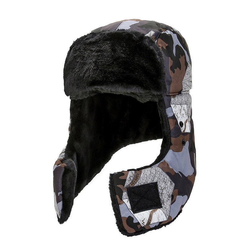 2021 nuovi cappelli invernali da uomo e da donna mimetici Lei Feng per bici da equitazione