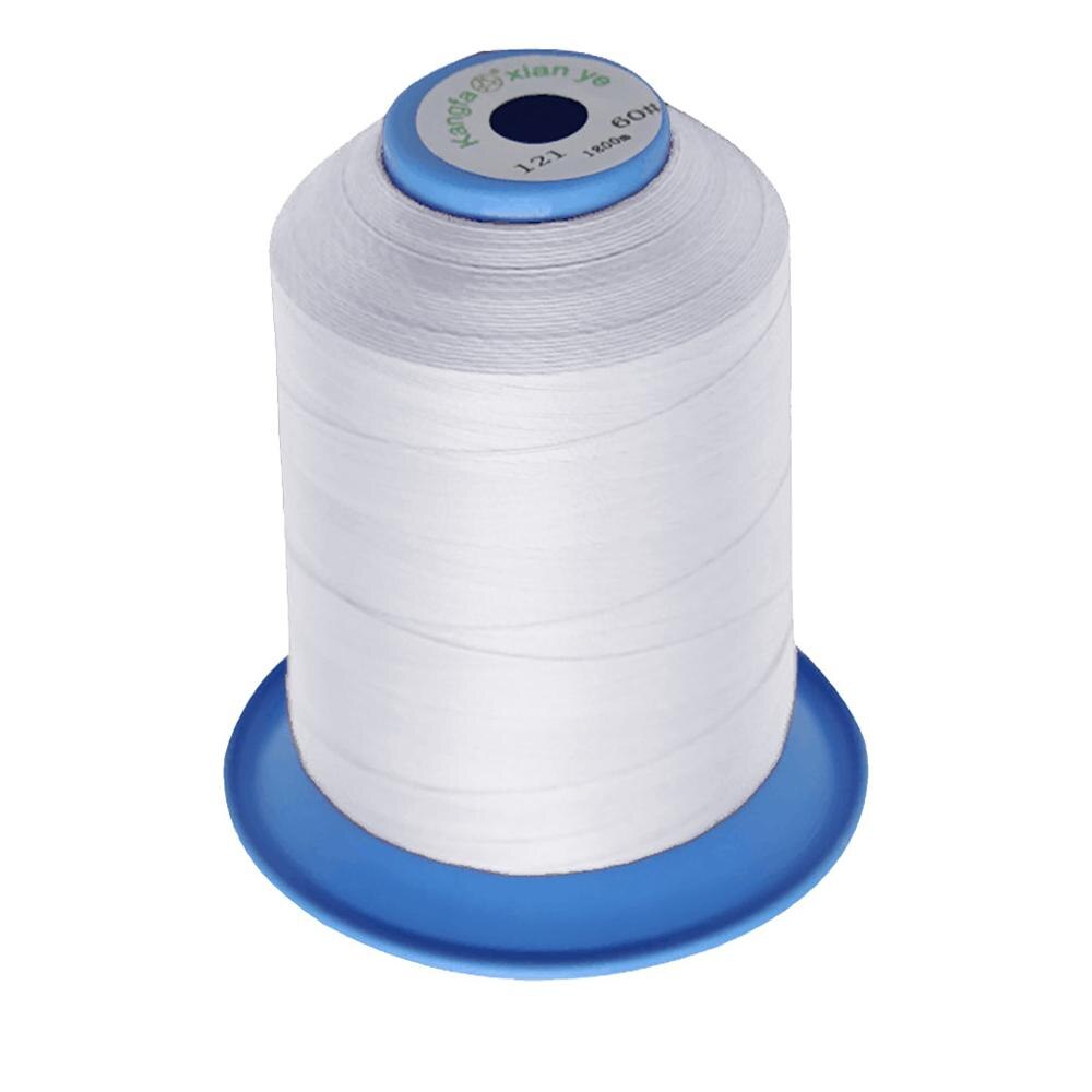 Polyester Sewing Thread 420D/3 High Strength Line Household Sewing Tools Sewing Supplies hilos para coser нитки швейные Q4: White