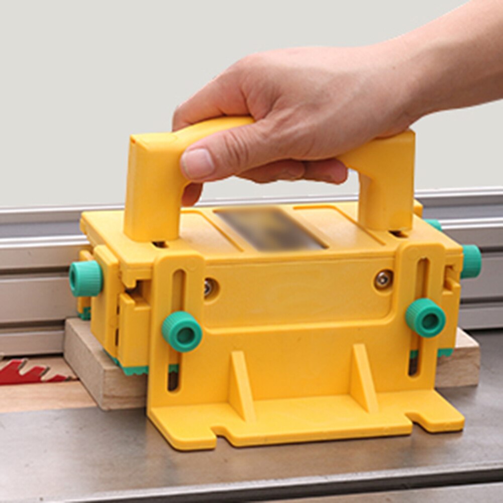 3D Safety Pusher Flip Table Saw Vertical Milling Planer Saw Pusher Safety Feeder Assistant Tool for Woodworking Use