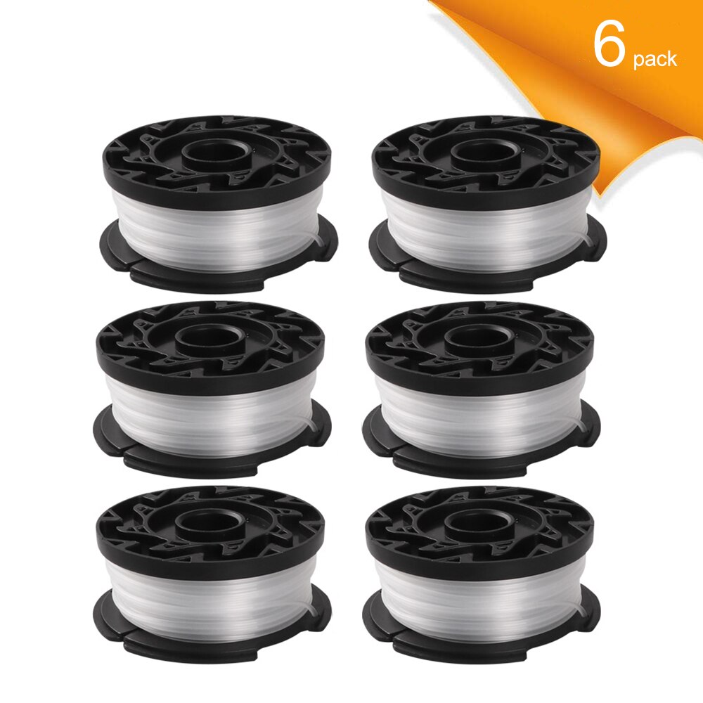 Lawn Mower Replacement Kits Grass String Trimmer Spool Line Cap Cover with Spring Auto Feed Work with AF-100 Black and Decker: Option C