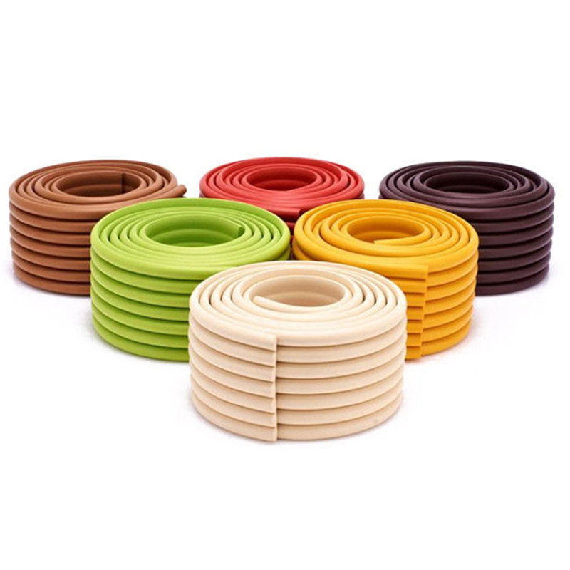 Table Edge Furniture Guard Strip Horror Crash Bar Foam Bumper Baby Safety Products Protection 2m