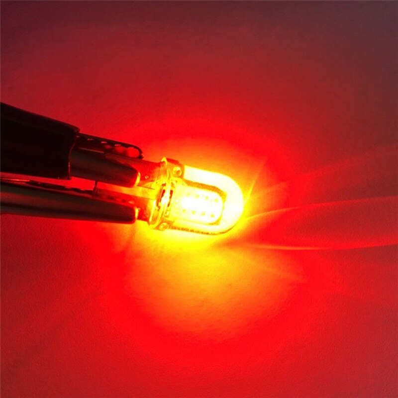 Auto Zubehör Innen Silikon Kristall T10 Kolben LED Breite Lampe W5W 168 194 Auto Seite Keil Lesen Lampe Lizenz Platte licht