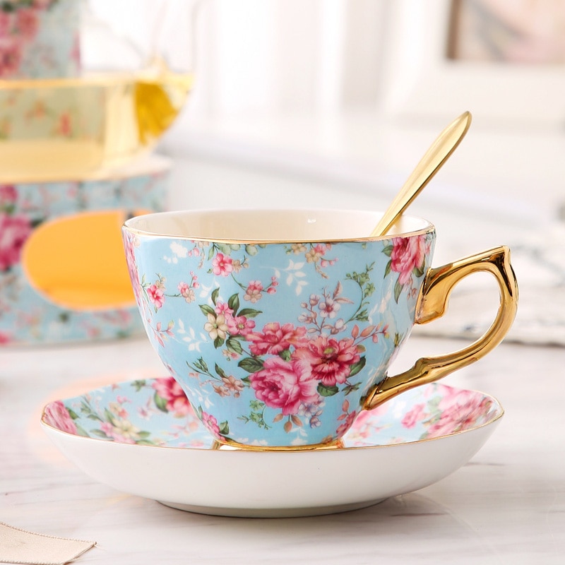 Luxury Cup Nordic Handmade Ceramic Espresso Cups Set Reusable Cup Tazas Cafe Kitchen Drinkware DB60BD: Default Title