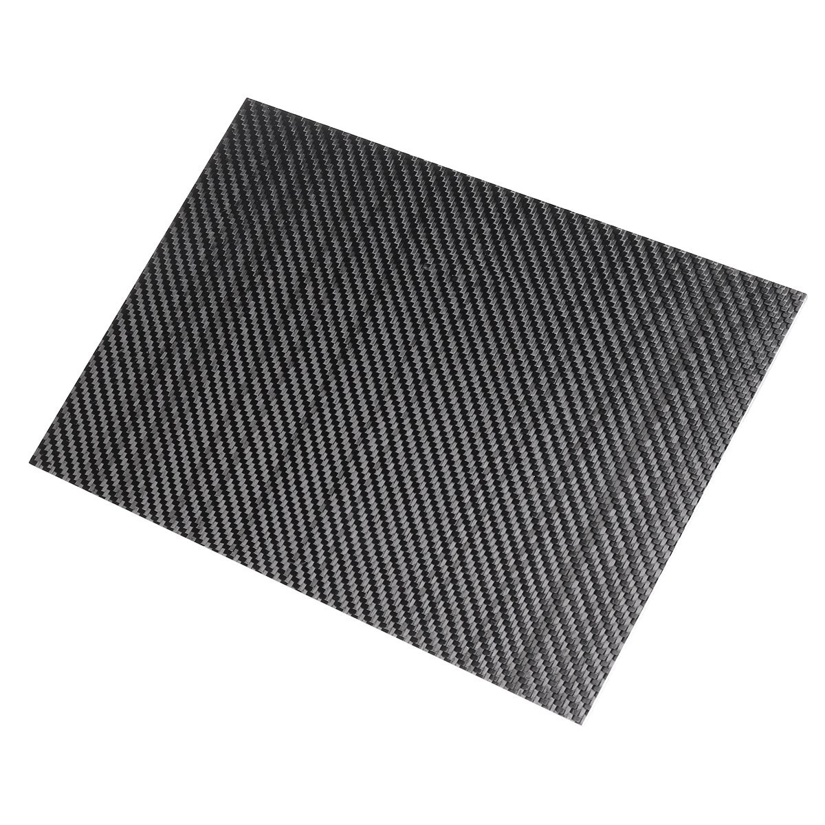 420x250mm 0.5mm 1mm 2mm Thickness Real Carbon Fiber Plate Panel Sheets High Composite Hardness Material For RC