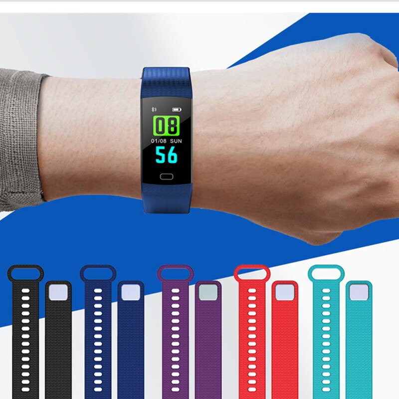 Y5 slimme band bloeddruk hartslag horloges activiteit fitness tracker armband waterdichte sport polsband smartwatch 1yw