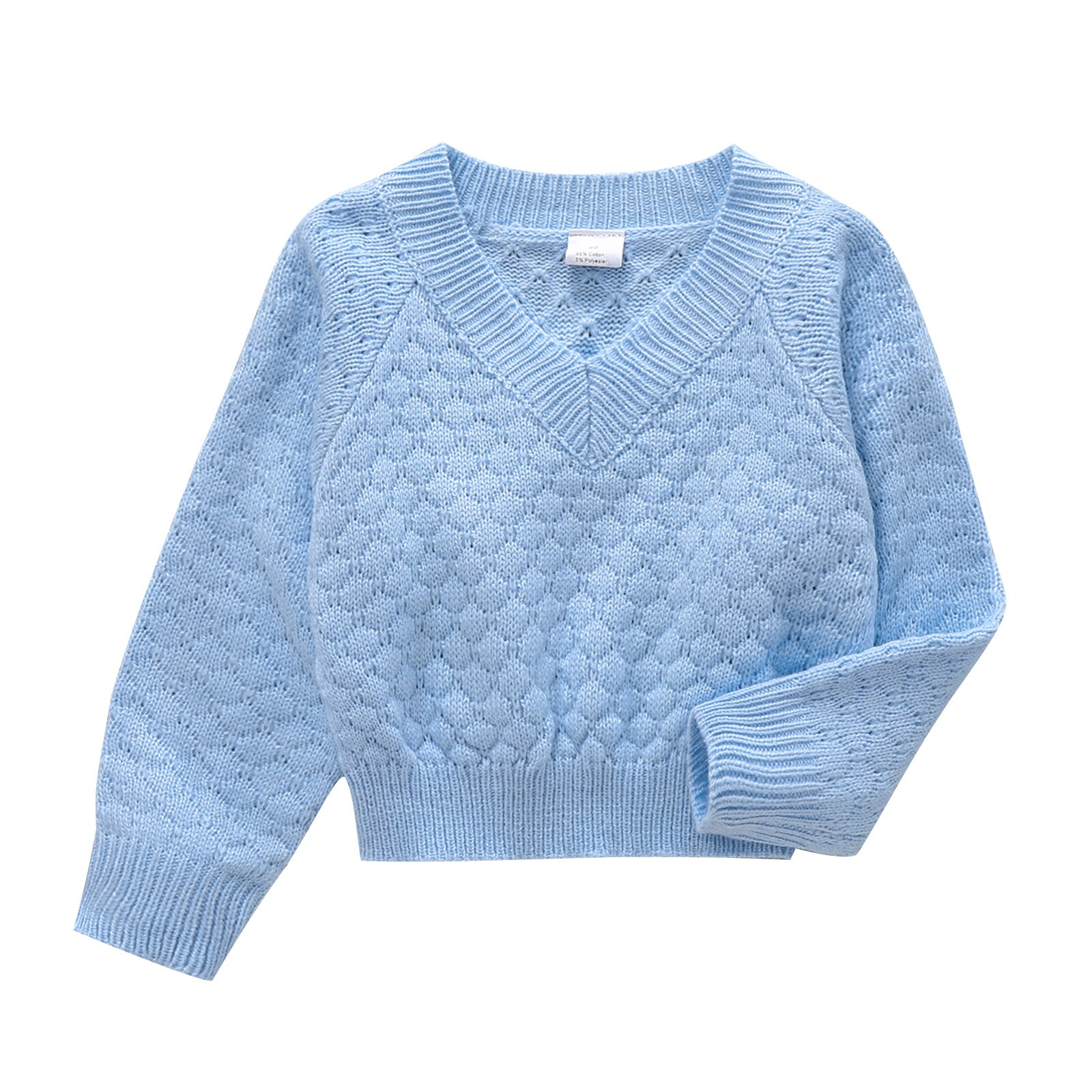 Baby jongens meisjes kleding winter effen lange mouwen trui sweatshirt broek 2-delig herfst outfits set, marineblauw, 3-4 Jaar
