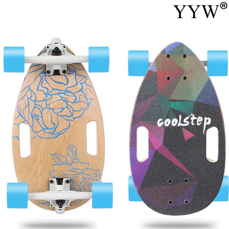 Skate Board Penny Compleet 44Cm * 26Cm Meisjes Skateboard Deck Mini Cruiser Board Meloen Ei Vorm Skateboard Stad road Schaatsen Kid: A9