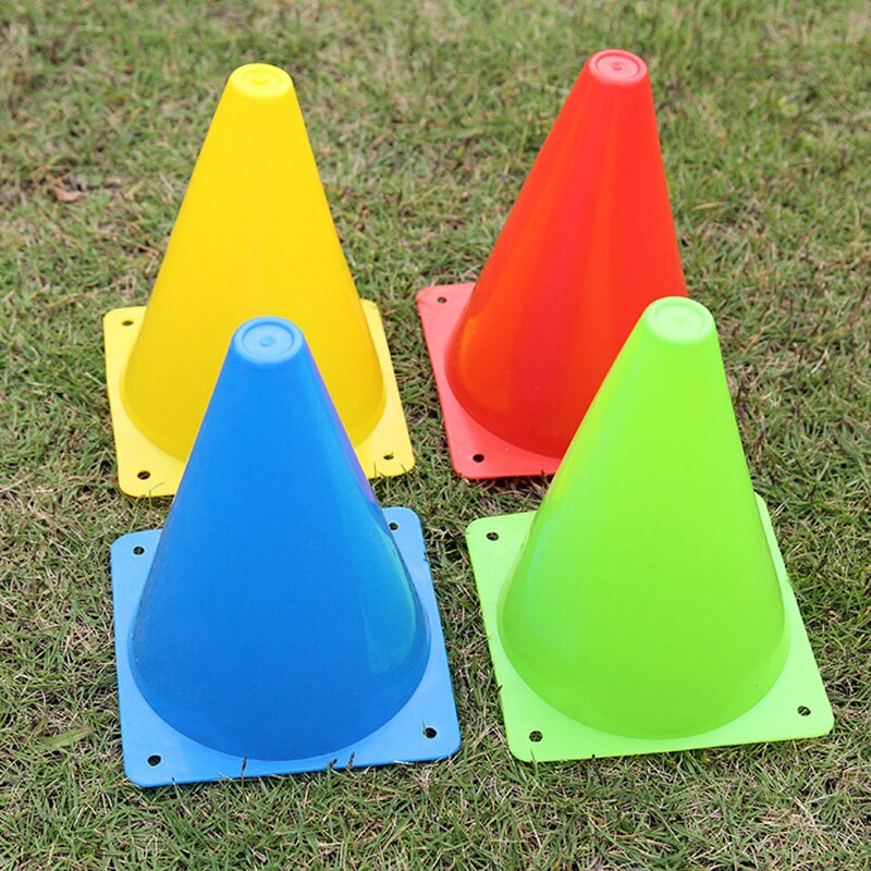 Stadium Sport Slalom Obstacle Football Soccer Rugby Training Cone Cylinder Outdoor Football Train Obstacles For Roller Skating