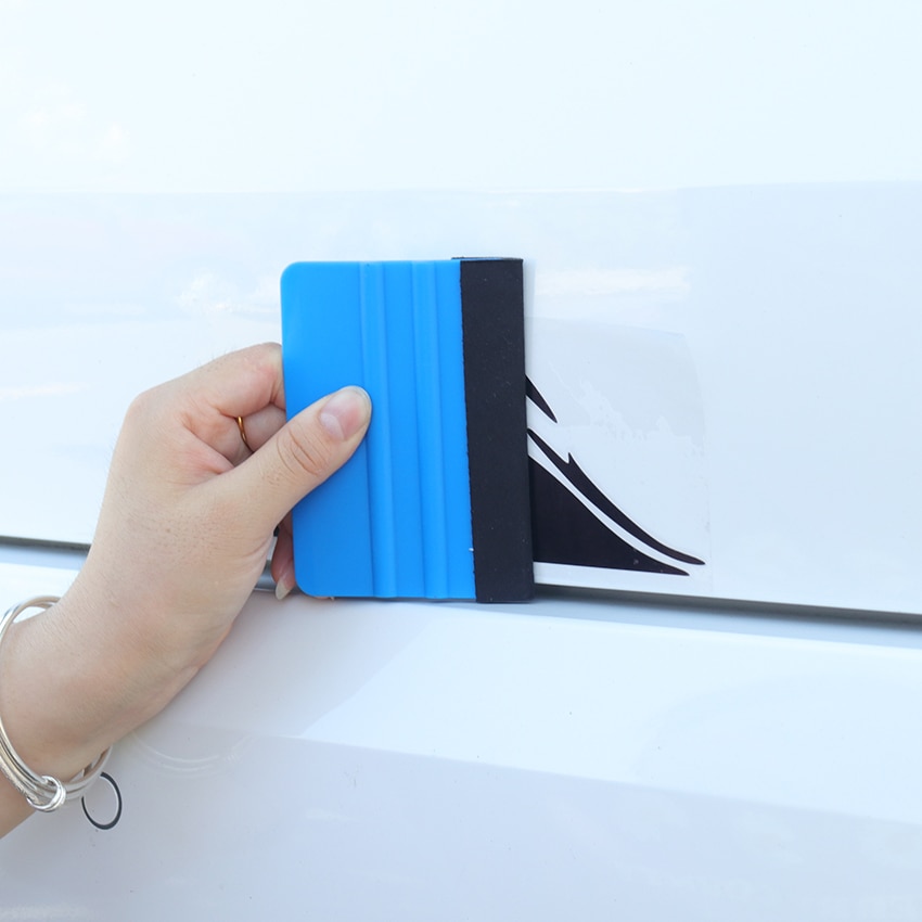 1PC Universal Car Scraper Tinting Film Sticker Tool Auto Styling Vinyl Carbon Fiber Window Ice Remover Cleansing Scraper