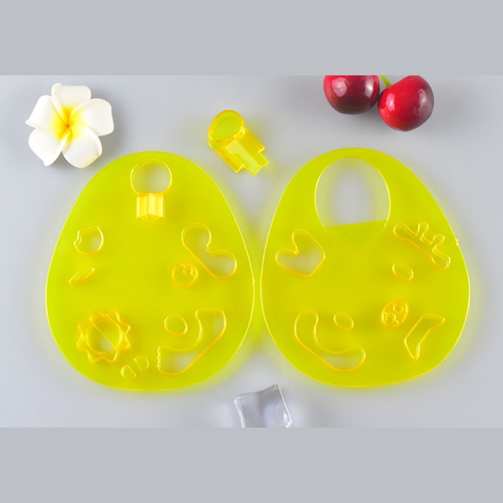 Cartoon Rice Ball Molds DIY Smiling Face Shape Sushi Maker Mould Seaweed Cutter Rice Ball Kitchen Bento Decoration Accessories