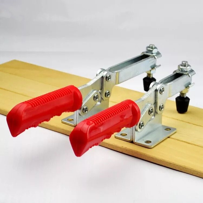 Woodworking Clamping Degree 227kg / 200kg / 100kg Horizontal Clamp Welding Workpiece Fixture Clamps for Woodworking