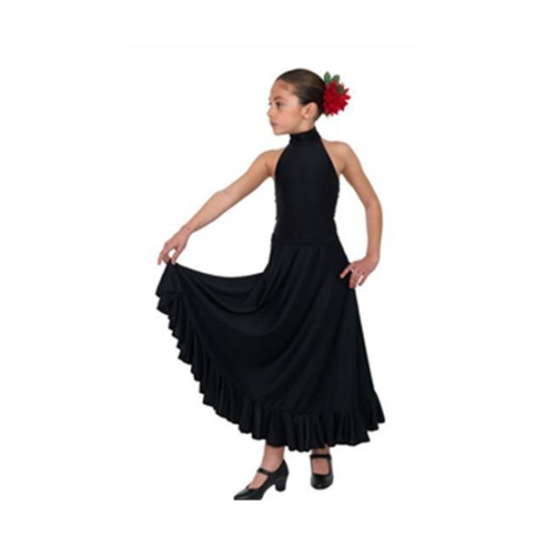 Flamenco Rok Voor Meisjes Gelukkige Dans EF008M Katoen