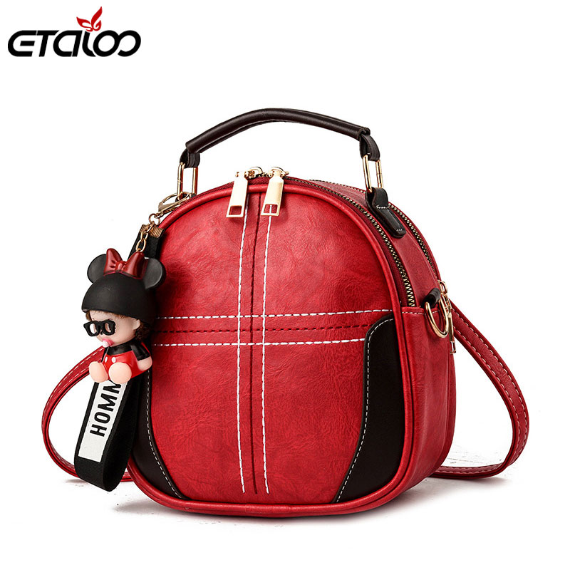 Frauen Handtasche Leder Frauen Umhängetasche Kleine Umhängetasche Handtasche Casual Frauen Taschen