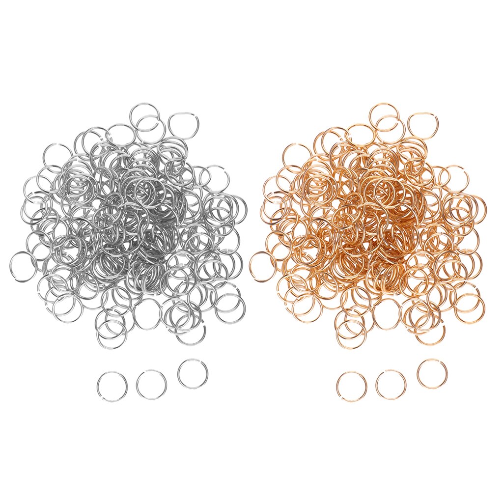 Lot 400 Hair Braid Rings Loop Clips Hair Hoops for Dreadlock Braiding