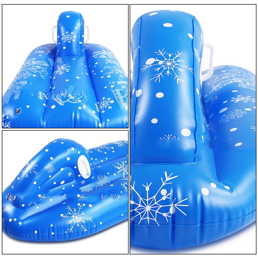 Inverno Tubo di Neve Gonfiabile in PVC Fiocco di Neve per Bambini Neve Slitta di pesante dovere Cerchio per Lo Sci Pattinaggio Neve Giochi