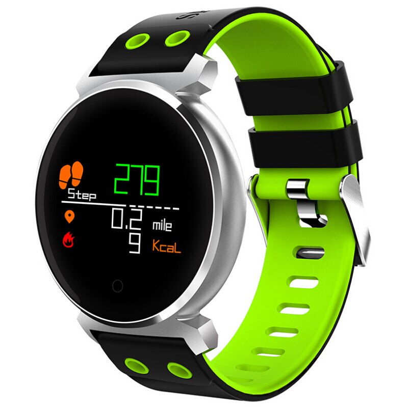 K2 Sport Clever Uhr Armbinde Fitness Tracker Herzfrequenz Blutdruck/Sauerstoff Wasserdichte Clever Armbinde 3E20: B